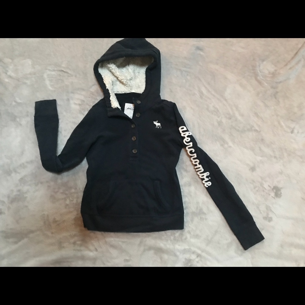 Abercrombie and Fitch fluffy hoody